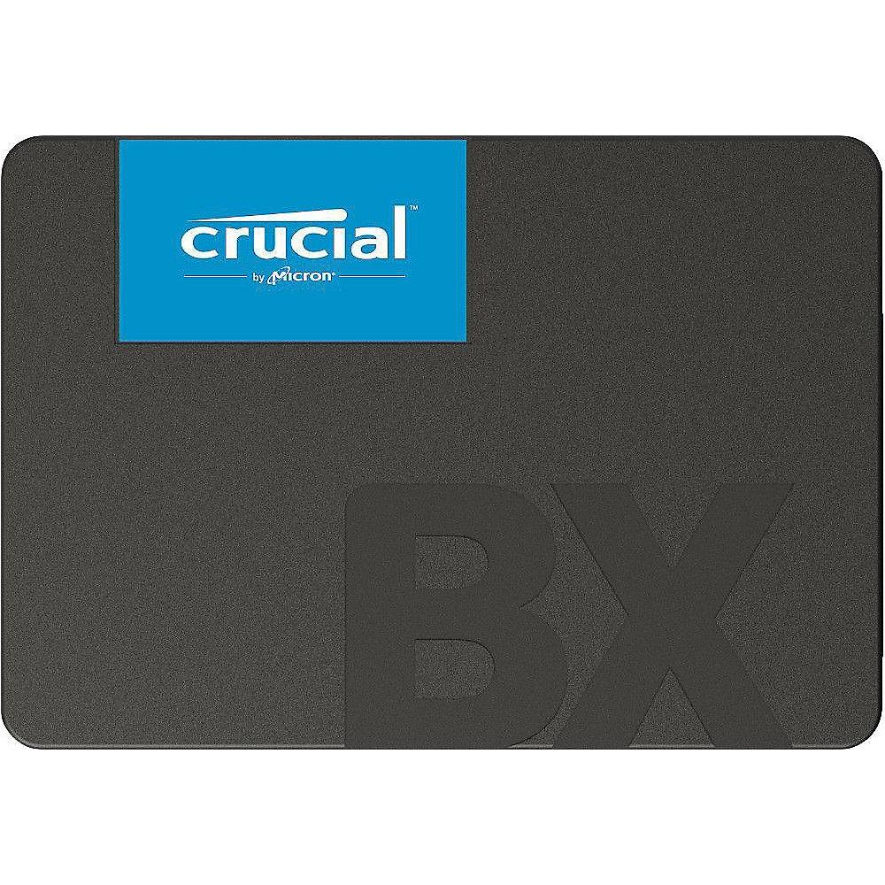 Crucial BX500 SSD 240GB 2.5zoll Micron 3D NAND SATA600 - 7mm, Crucial, BX500, SSD, 240GB, 2.5zoll, Micron, 3D, NAND, SATA600, 7mm