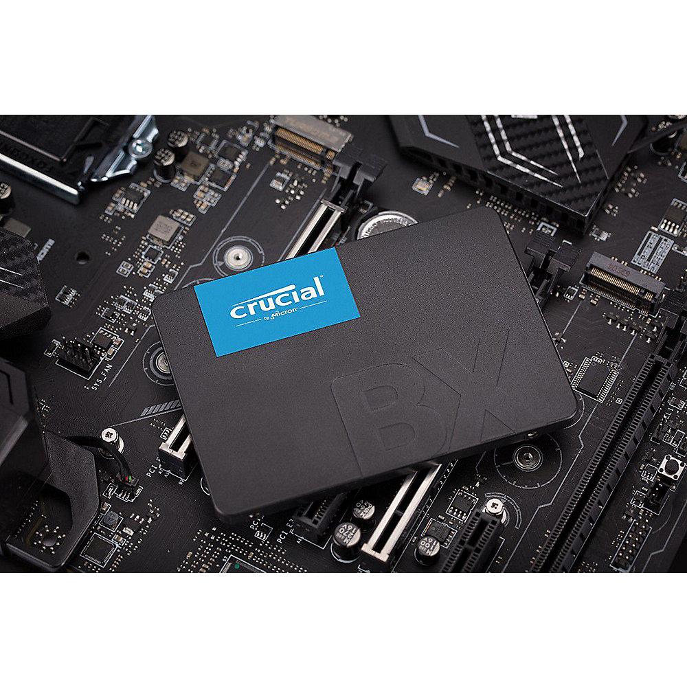 Crucial BX500 SSD 240GB 2.5zoll Micron 3D NAND SATA600 - 7mm