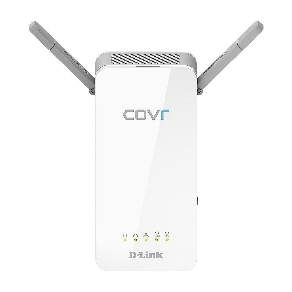 D-Link COVR AC1200 Hybrid Powerline Mesh WLAN-ac Gigabit Kit, D-Link, COVR, AC1200, Hybrid, Powerline, Mesh, WLAN-ac, Gigabit, Kit