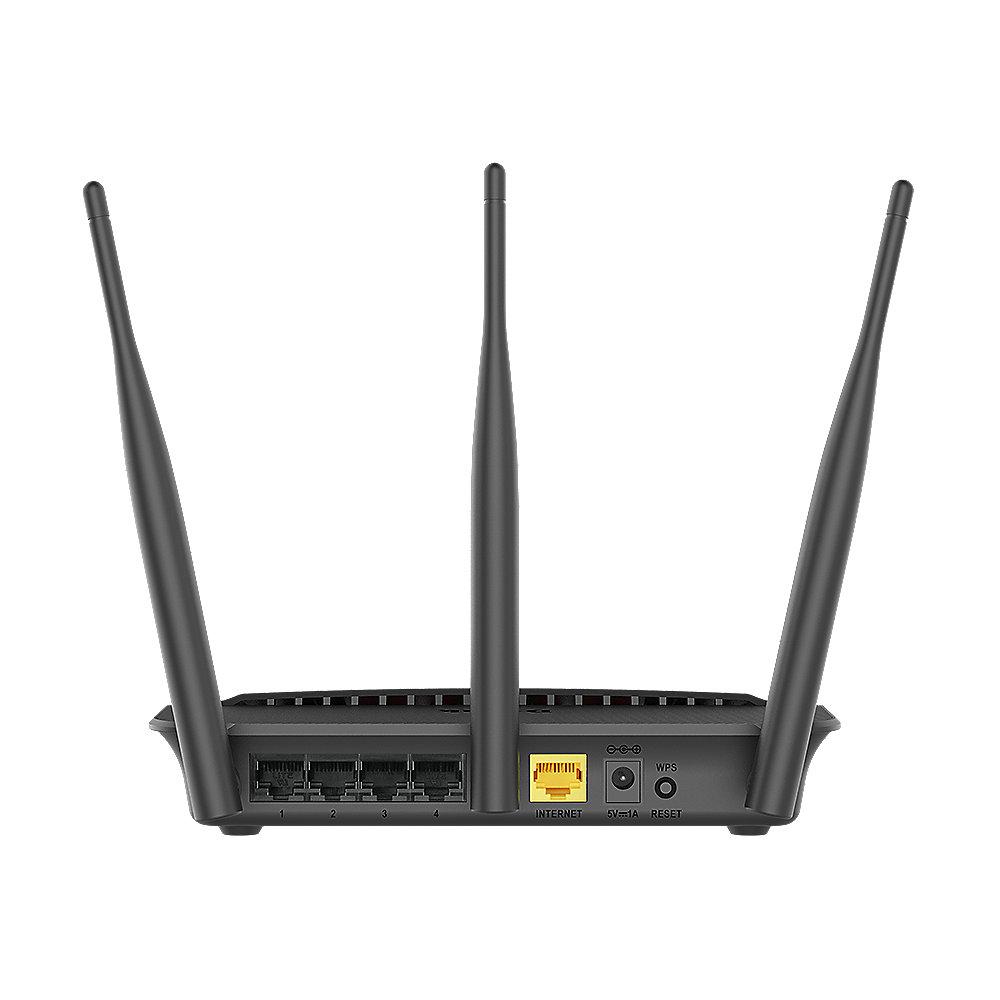 D-Link DIR-809 AC750 Dualband 750Mbit Wireless Fast Ethernet Router