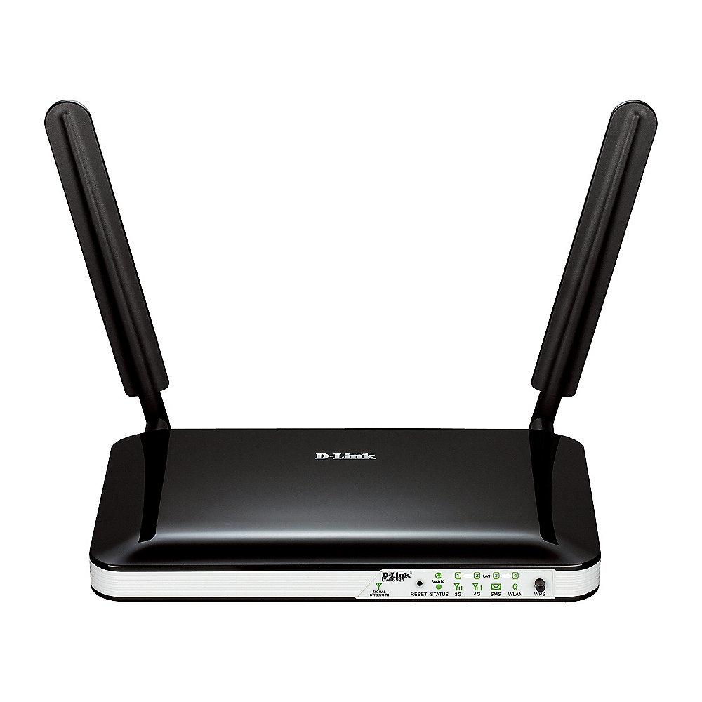 D-Link DWR-921 Mobiler 4G LTE / 3G WLAN-n Router