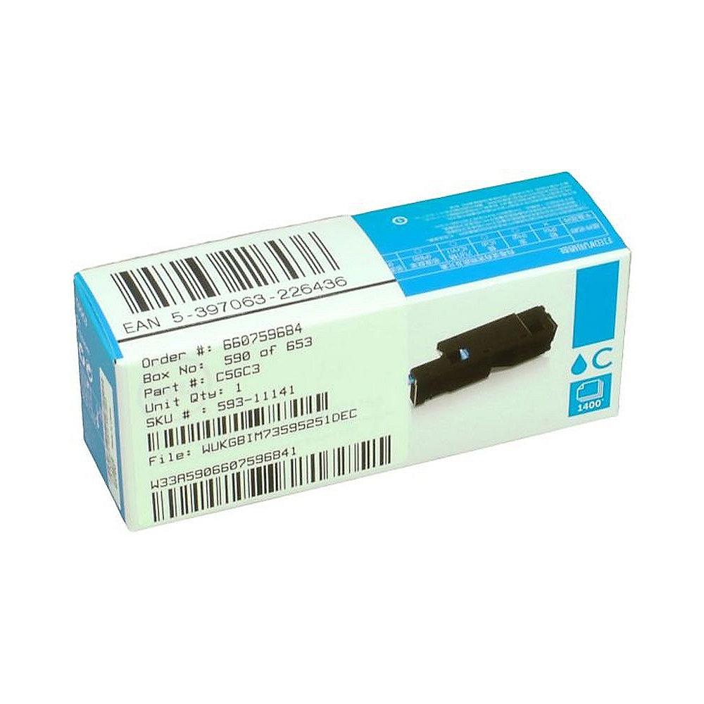 Dell 593-11141 Toner cyan 1.400 Seiten