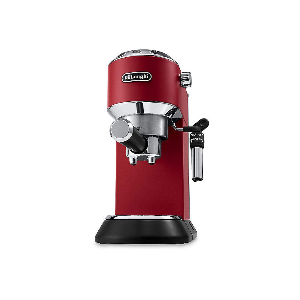 DeLonghi EC 685.R Dedica Style Siebträger Espressomaschine Rot