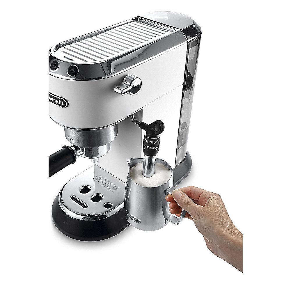 DeLonghi EC 685.W Dedica Style Siebträger Espressomaschine Weiß