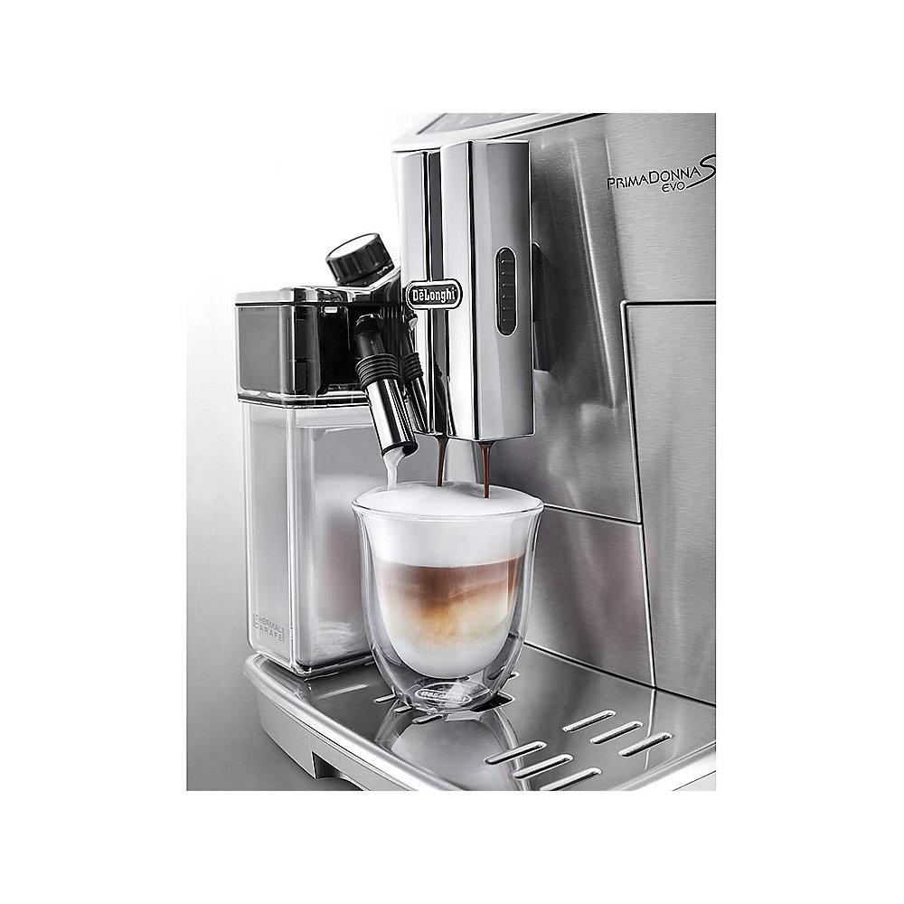 DeLonghi ECAM 510.55.M PrimaDonna S Evo Kaffeevollautomat Edelstahl