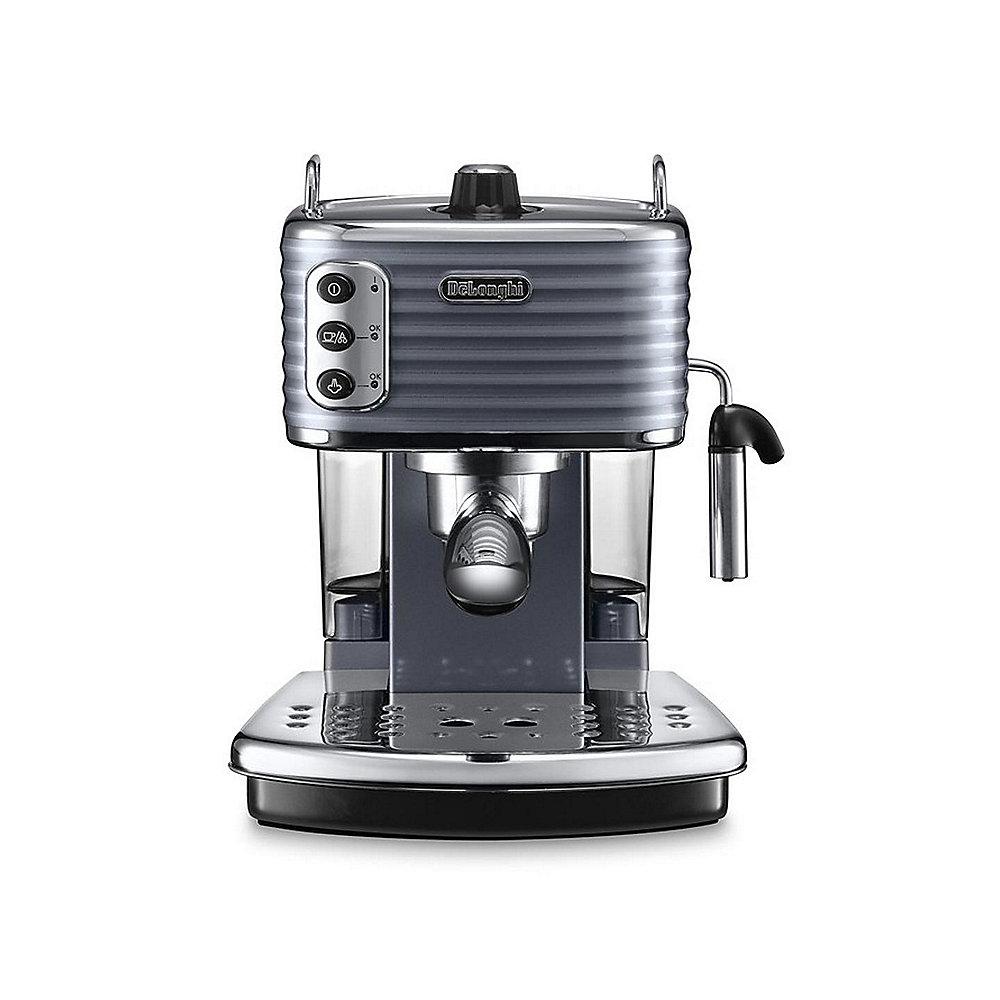 DeLonghi ECZ 351.GY Scultura Espressomaschine/Siebträger Stahl-Grau