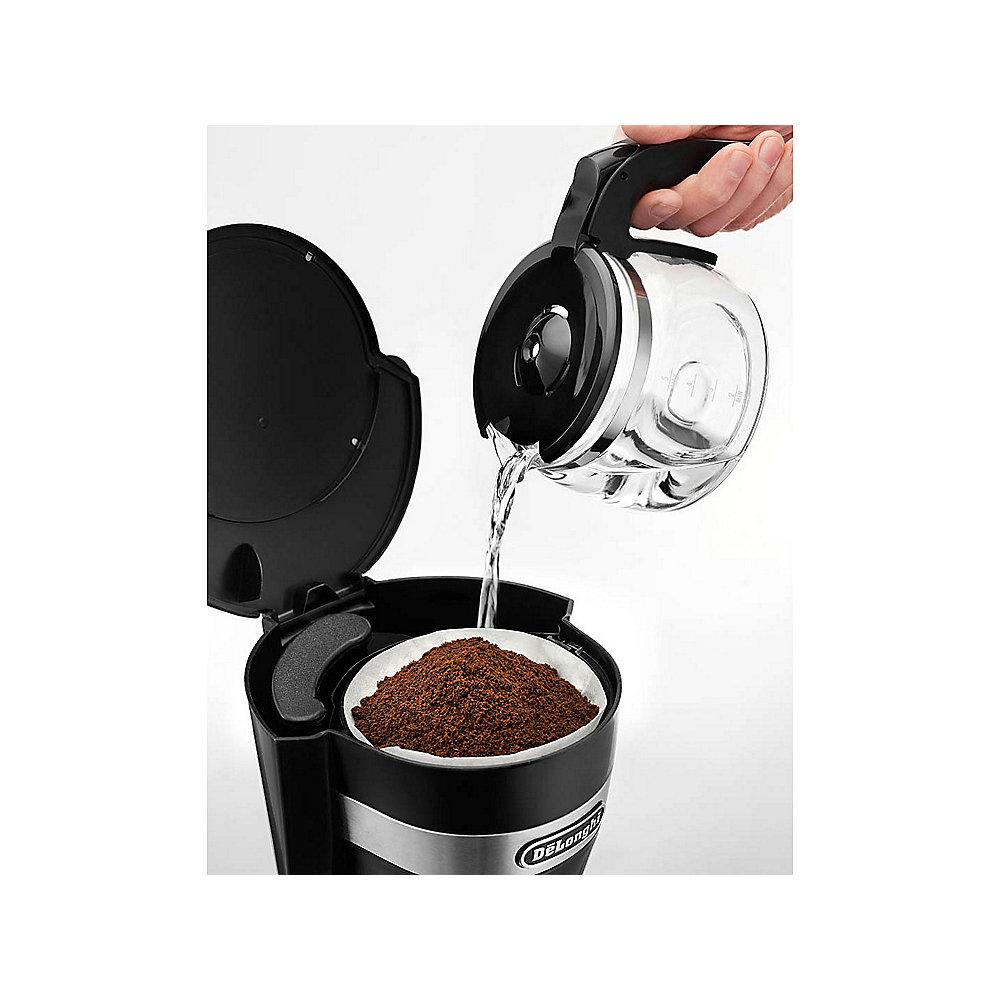 DeLonghi ICM 14011 Filterkaffeemaschine schwarz Active Line