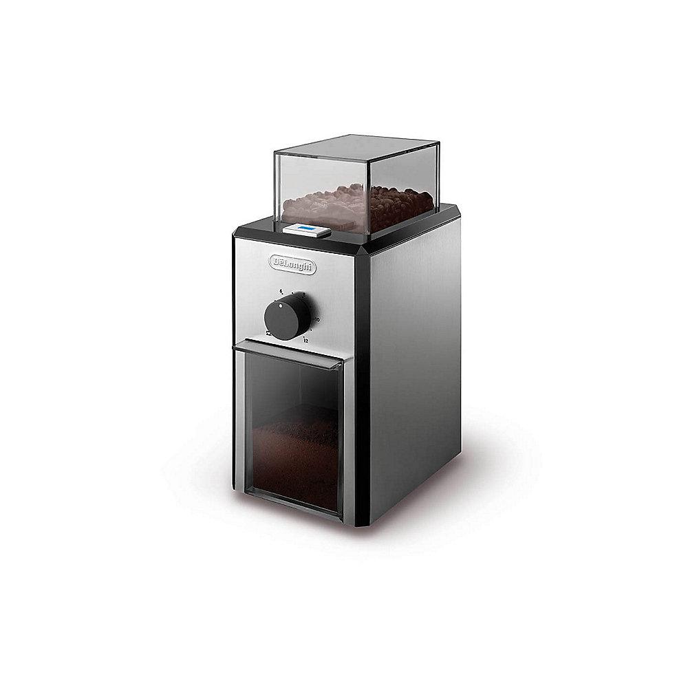 DeLonghi KG 89 Kaffeemühle silber/schwarz, DeLonghi, KG, 89, Kaffeemühle, silber/schwarz