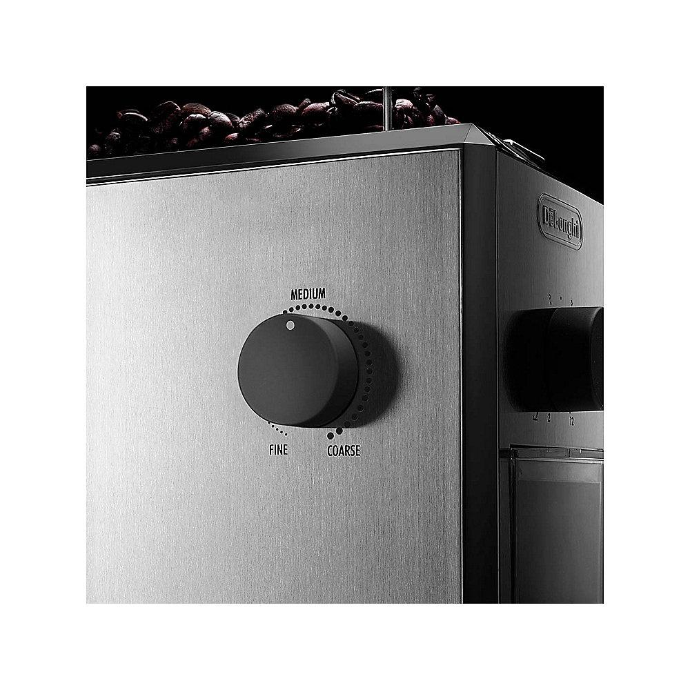 DeLonghi KG 89 Kaffeemühle silber/schwarz