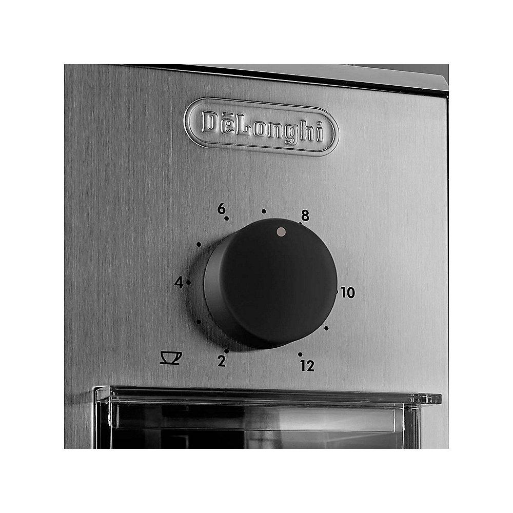 DeLonghi KG 89 Kaffeemühle silber/schwarz, DeLonghi, KG, 89, Kaffeemühle, silber/schwarz