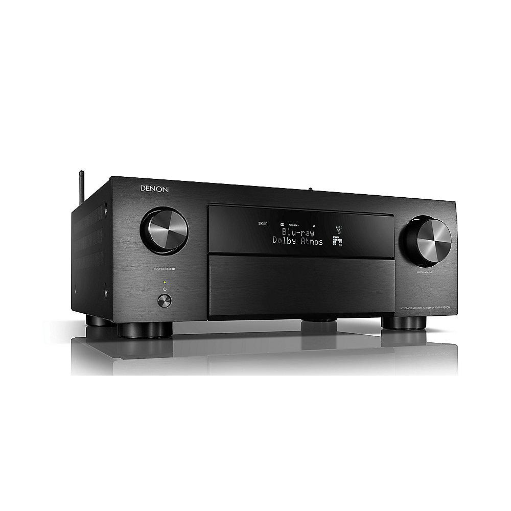 Denon AVR-X4500H 9.2 AV-Receiver WLAN Dolby Atmos Auro-3D ready HEOS, schwarz