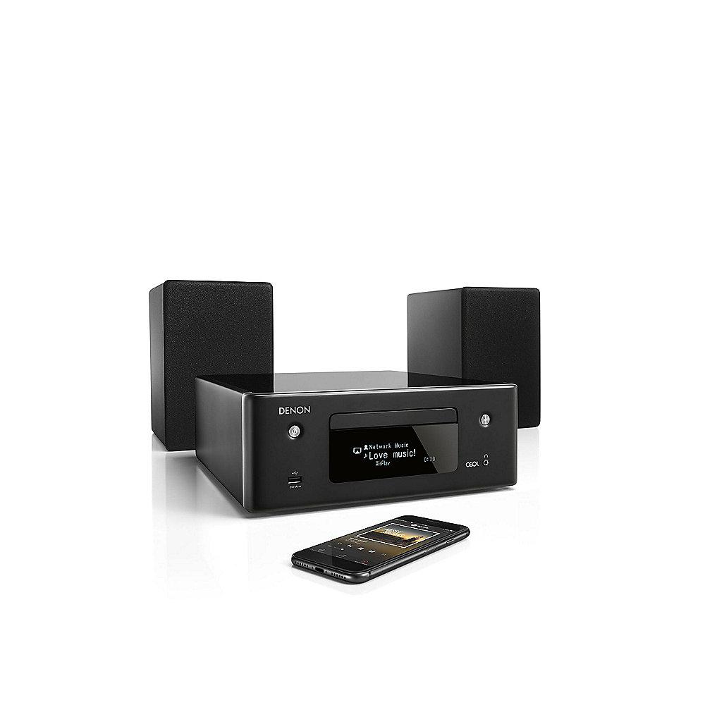 Denon CEOL N10 CD-Kompaktanlage HEOS Multiroom Bluetooth Airplay2 schwarz, Denon, CEOL, N10, CD-Kompaktanlage, HEOS, Multiroom, Bluetooth, Airplay2, schwarz