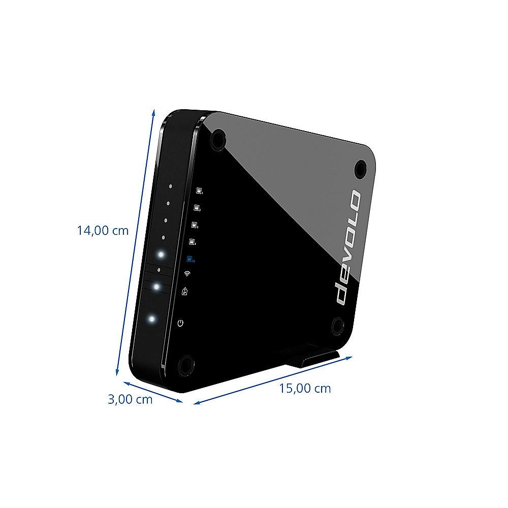 Devolo GigaGate Starter Kit (2000Mbit/s, WiFi ac Bridge, 2 Adapter, WLAN AP)