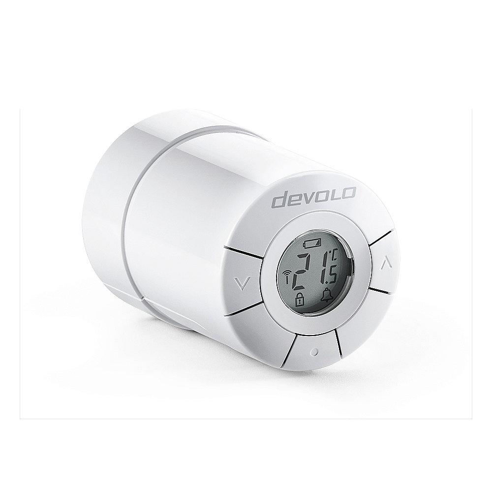 devolo Home Control Heizkörperthermostat (Smart Home, Z Wave, sehr leise)