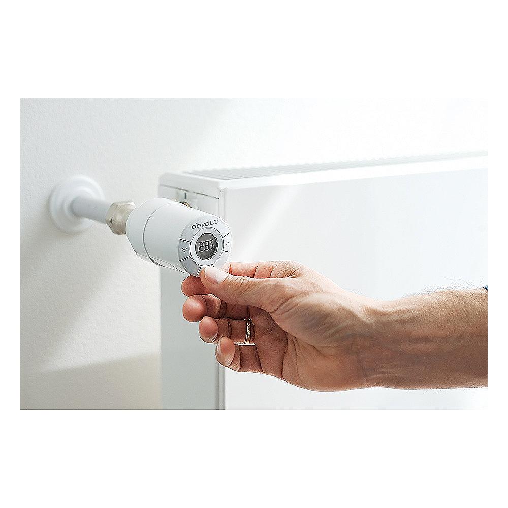 devolo Home Control Heizkörperthermostat (Smart Home, Z Wave, sehr leise)