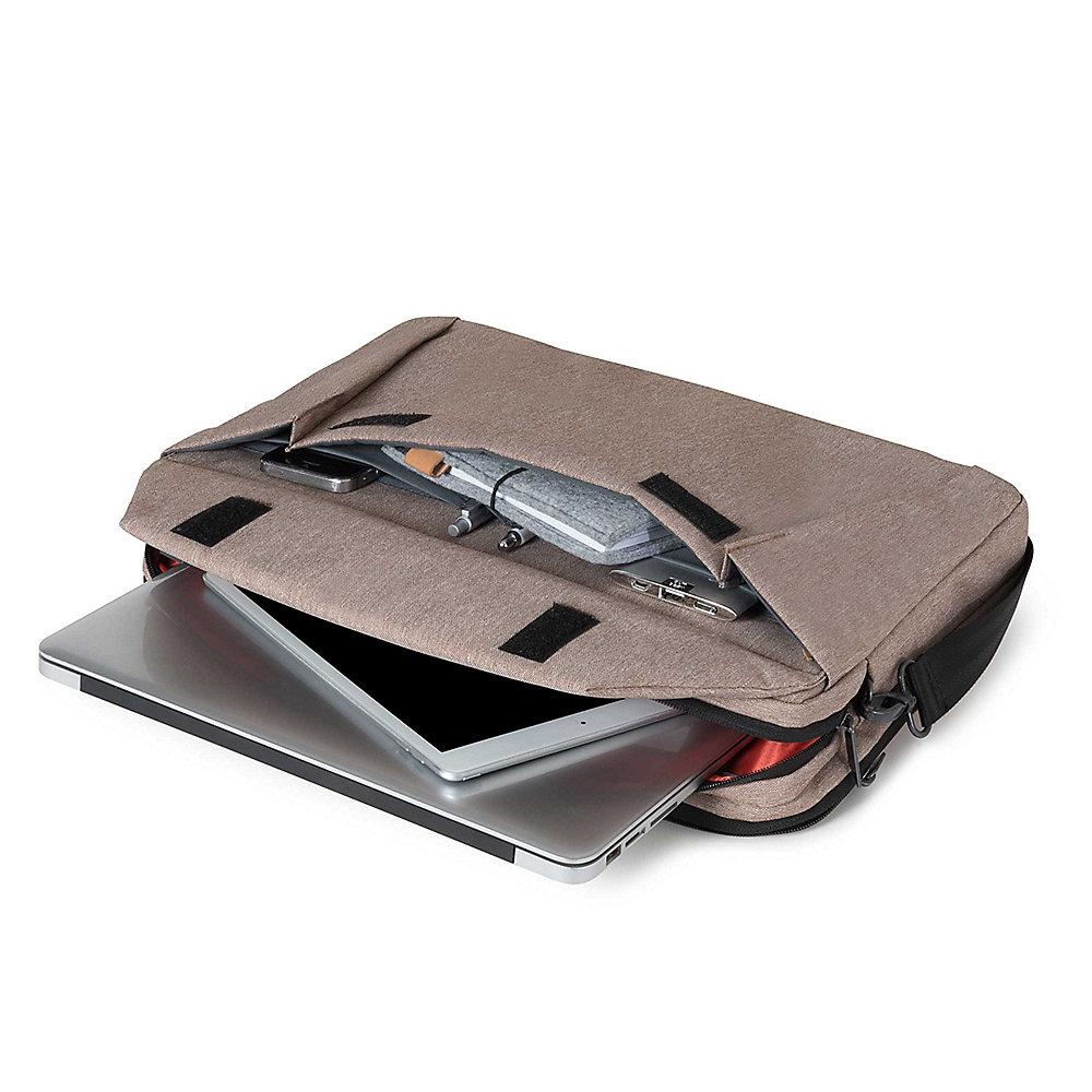 Dicota Slim Case Plus EDGE Notebooktasche 39,6cm (14-15,6") sandstone