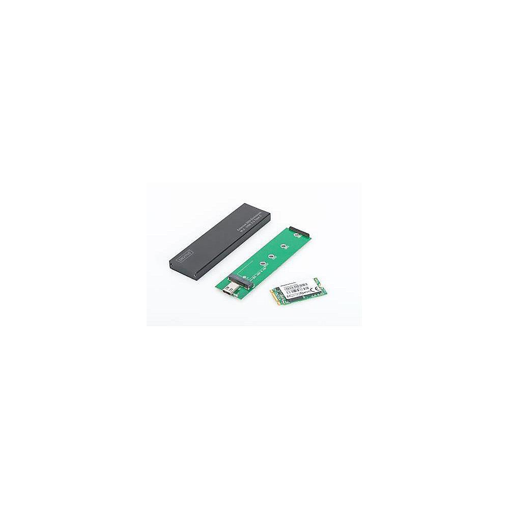 DIGITUS Externes SSD-Gehäuse M.2 USB Type-C, DIGITUS, Externes, SSD-Gehäuse, M.2, USB, Type-C