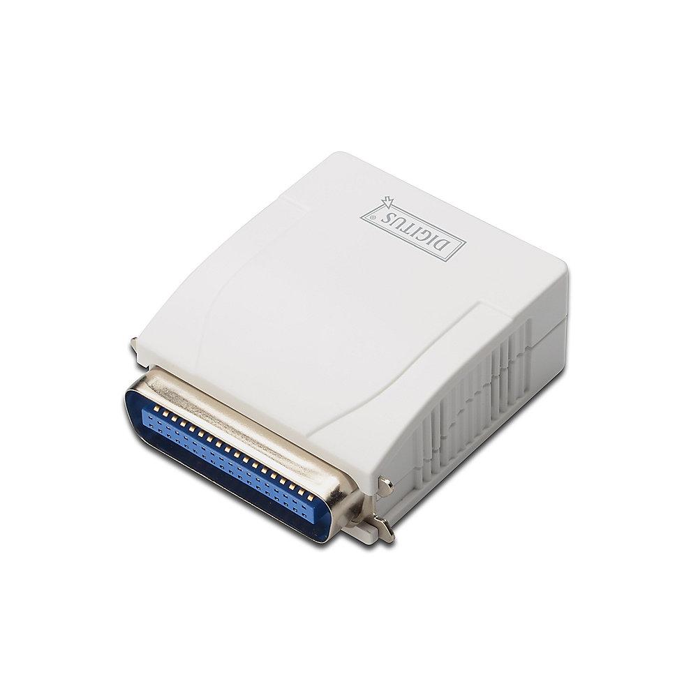 DIGITUS Fast Ethernet Parallelport Printserver, DIGITUS, Fast, Ethernet, Parallelport, Printserver