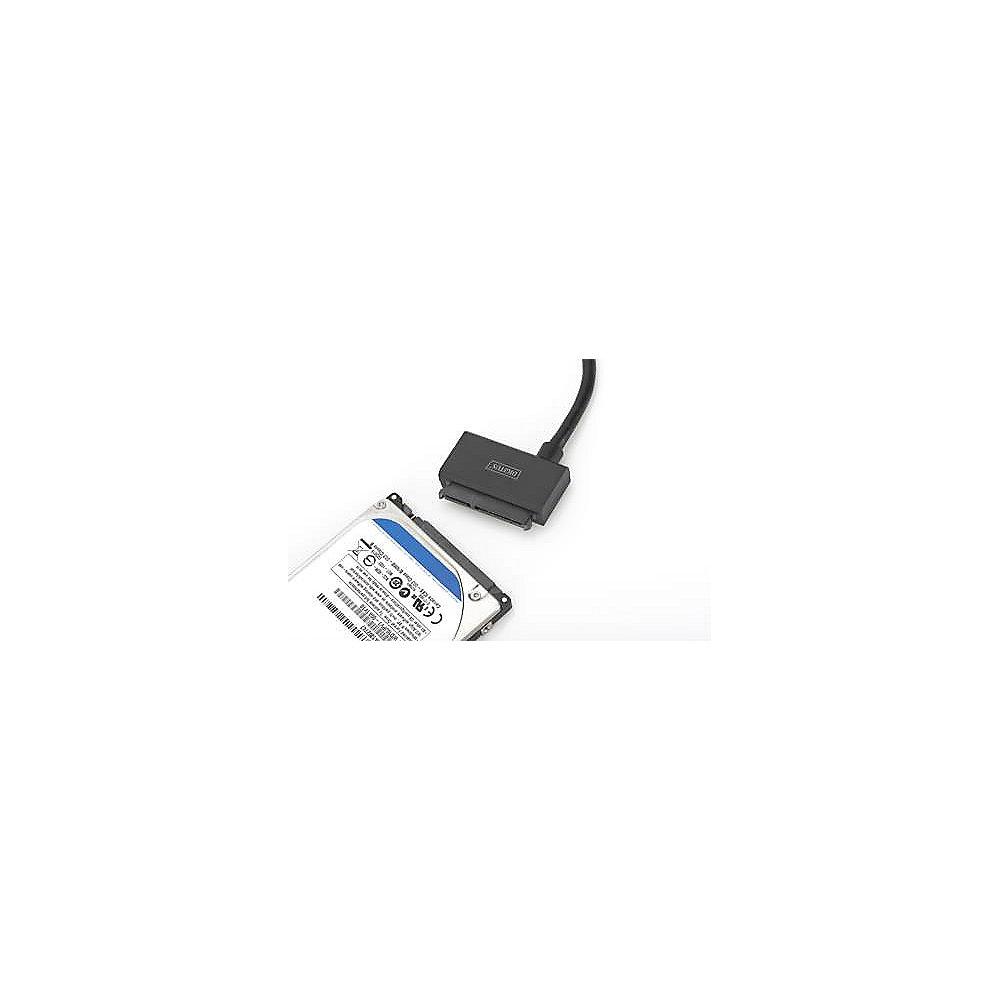 DIGITUS USB 3.1 Type-C - SATA 3 Adapterkabel für 2,5" SSDs/HDDs