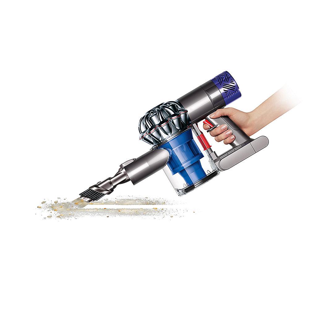 Dyson V6 Fluffy Akkusauger 21,6 V blau/nickel