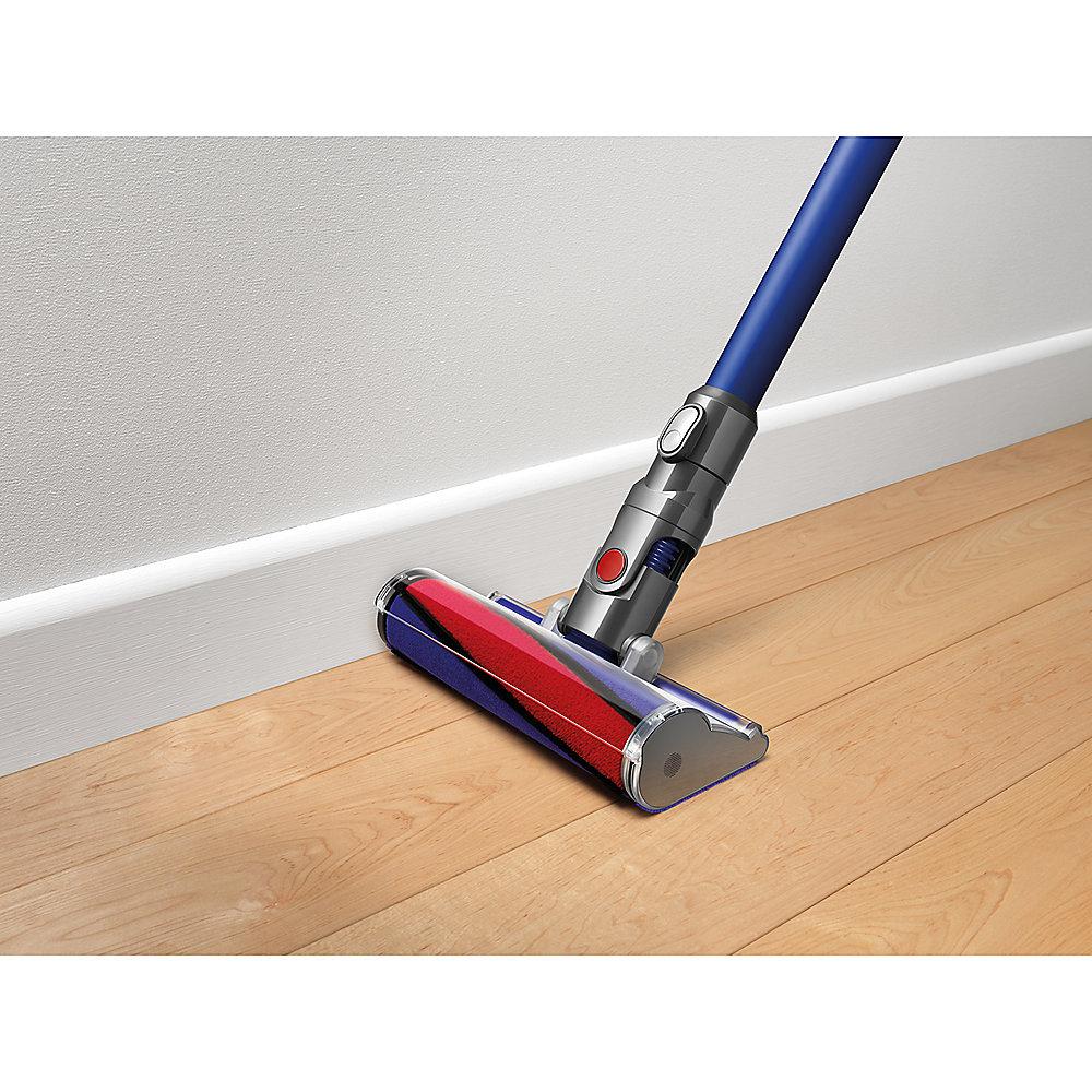 Dyson V6 Fluffy Akkusauger 21,6 V blau/nickel