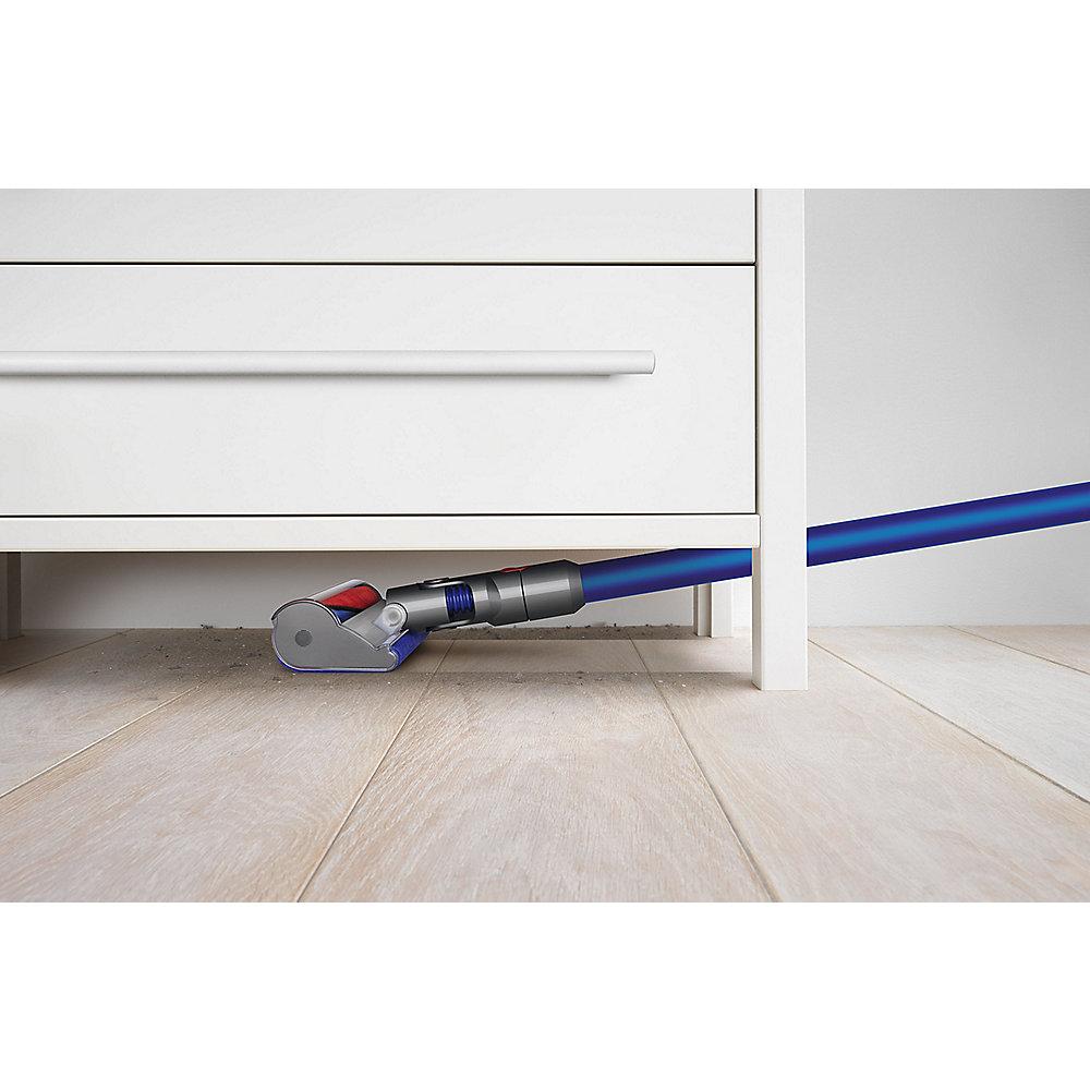 Dyson V7 Fluffy Akkusauger 21,6 V blau/nickel