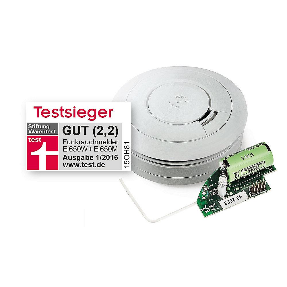 Ei Electronics Rauchmelder Ei650W-3XD 10 Jahresmelder mit Funkmodul EI650M