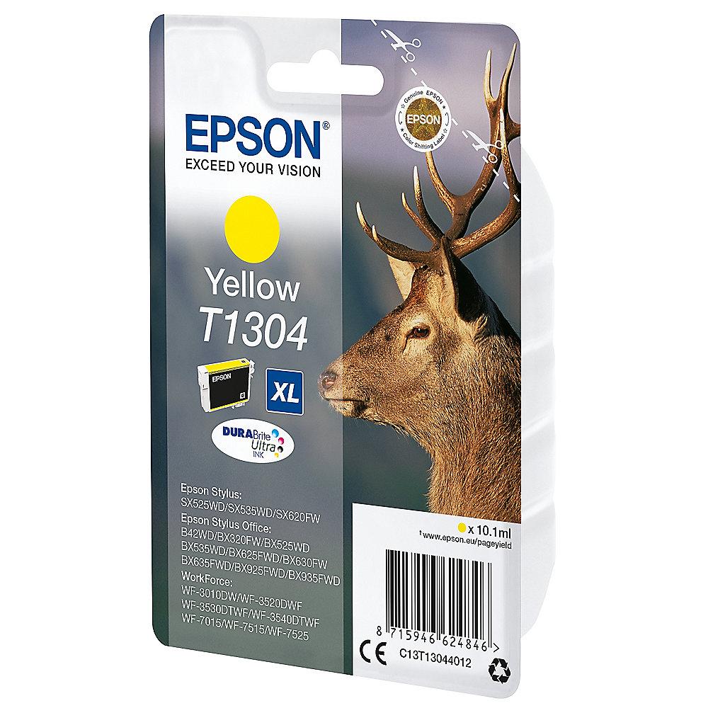 Epson C13T13044012 Druckerpatrone T1304 XL Gelb