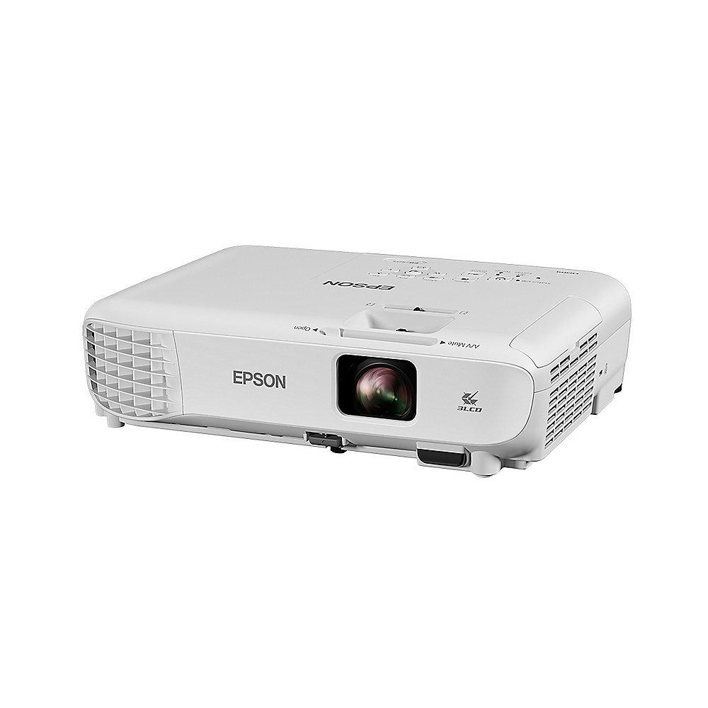 Epson EB-S05 3LCD SVGA Beamer 3200 Lumen 15.000:1 HDMI/VGA/USB/RCA/Cinch LS