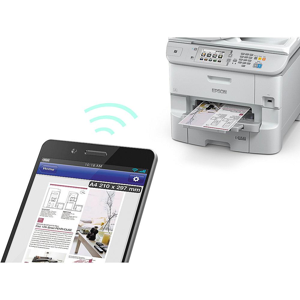 EPSON WorkForce Pro WF-6590DWF Multifunktionsdrucker Scanner Kopierer Fax WLAN