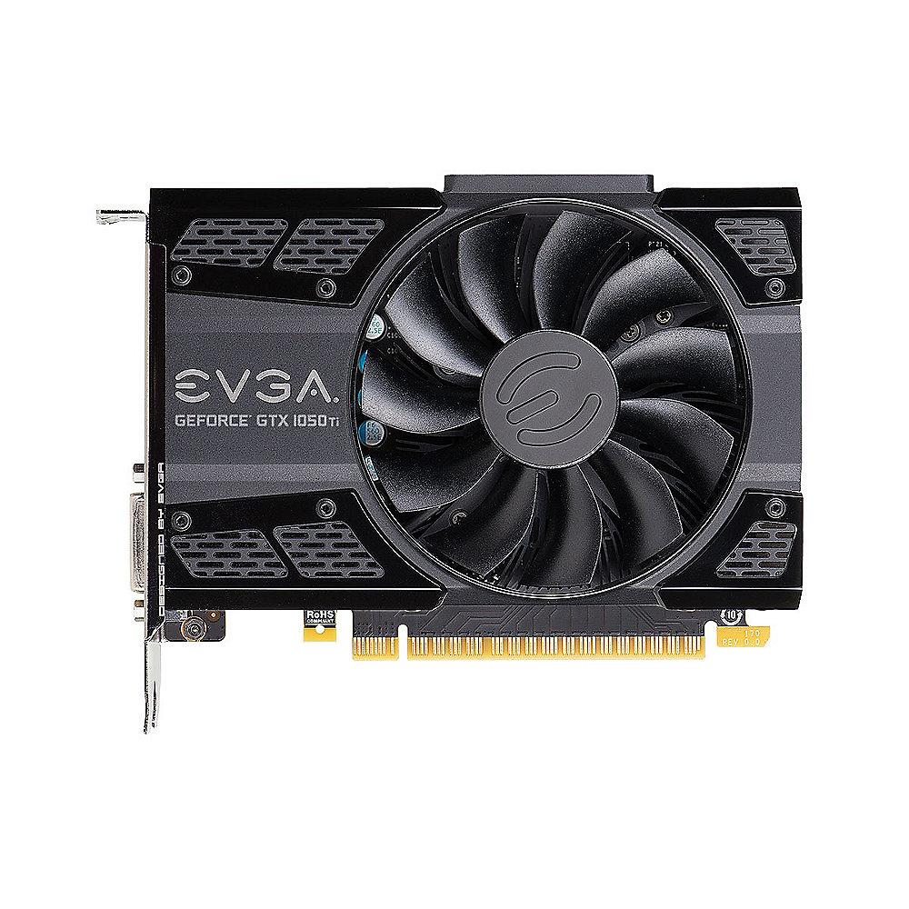 EVGA GeForce GTX 1050Ti Gaming 4GB GDDR5 DVI/HDMI/DP Grafikkarte, EVGA, GeForce, GTX, 1050Ti, Gaming, 4GB, GDDR5, DVI/HDMI/DP, Grafikkarte