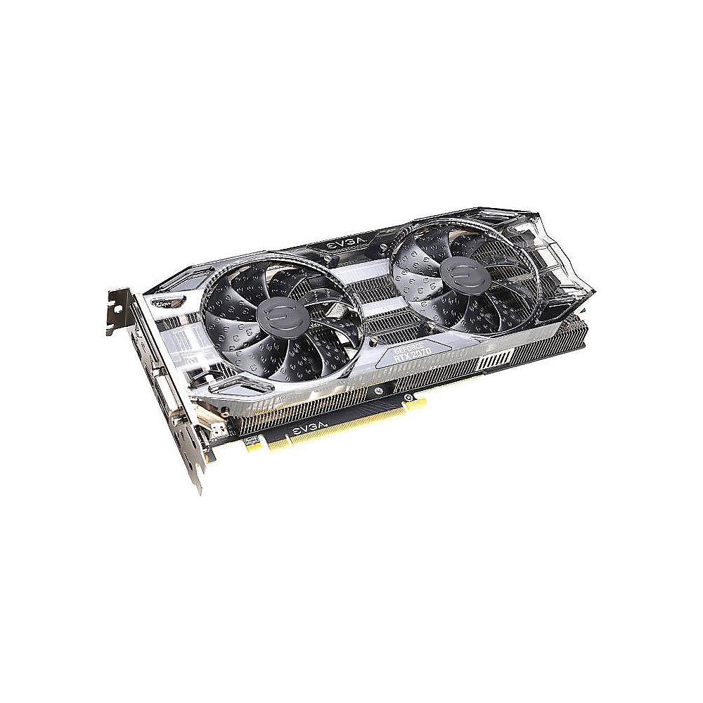 EVGA GeForce RTX 2070 Black Gaming 8GB GDDR6 Grafikkarte 2xDP/DVI/HDMI/USB-C