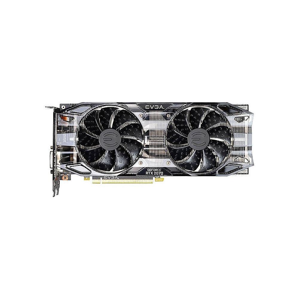 EVGA GeForce RTX 2070 Black Gaming 8GB GDDR6 Grafikkarte 2xDP/DVI/HDMI/USB-C