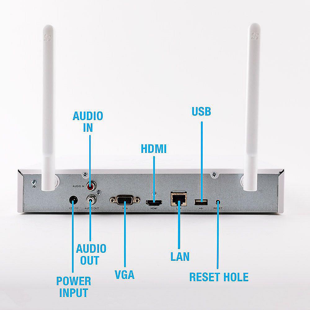 EZVIZ ezNVR/4/1T 4 Kanäle NVR WLAN ONVIF SATA 1TB, EZVIZ, ezNVR/4/1T, 4, Kanäle, NVR, WLAN, ONVIF, SATA, 1TB