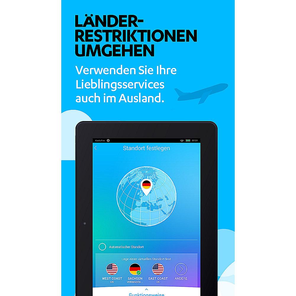 F-Secure Freedome VPN 3 Geräte 1 Jahr (Version 2018) ESD