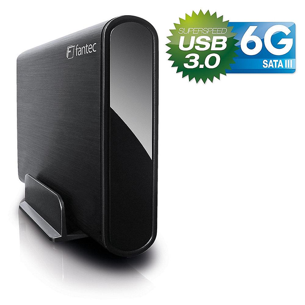 Fantec DB-ALU3e-6G 3.5 Zoll eSATA Festplattengehäuse mit USB 3.0, Fantec, DB-ALU3e-6G, 3.5, Zoll, eSATA, Festplattengehäuse, USB, 3.0