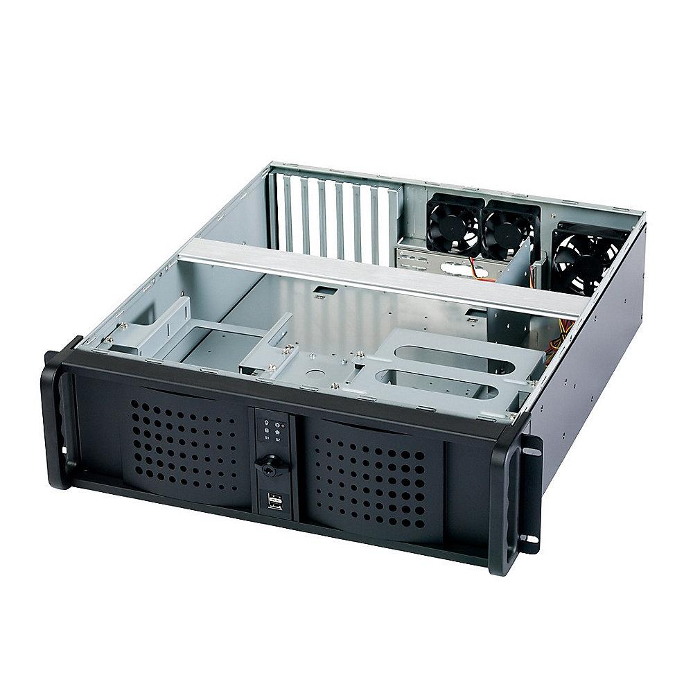 Fantec TCG-3830KX07-1 3HE 528mm ohne Netzteil Server Gehäuse