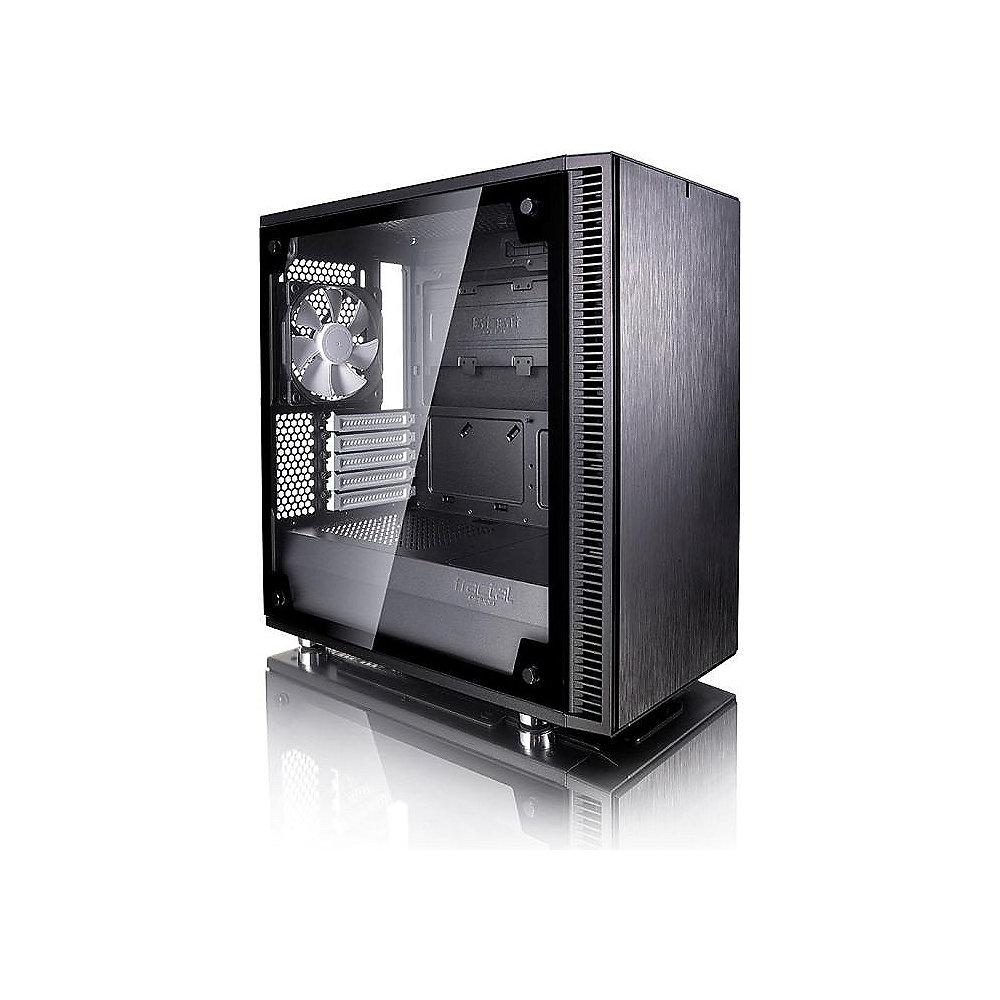 Fractal Design Define Mini C TG mATX Gaming Gehäuse Seitenfenster schallgedämmt