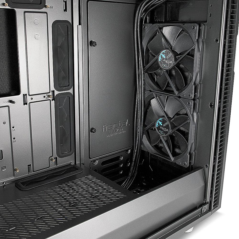 Fractal Design Define R6 Gunmetal ATX Gaming Gehäuse mit TG Seitenfenster