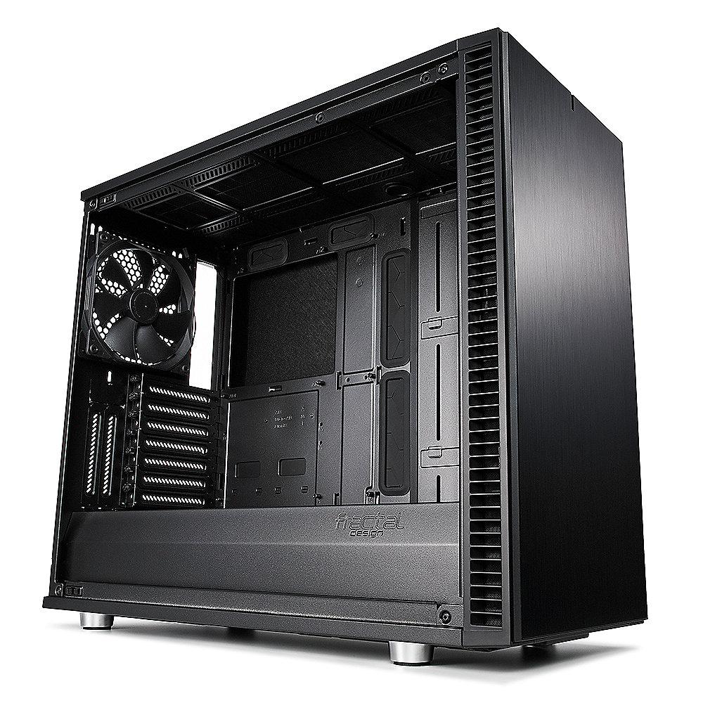 Fractal Design Define S2 USB-C Blackout TG ATX Gaming Gehäuse, schallgedämmt