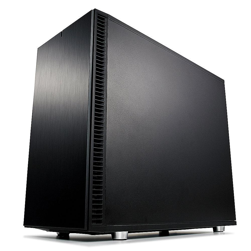 Fractal Design Define S2 USB-C Blackout TG ATX Gaming Gehäuse, schallgedämmt