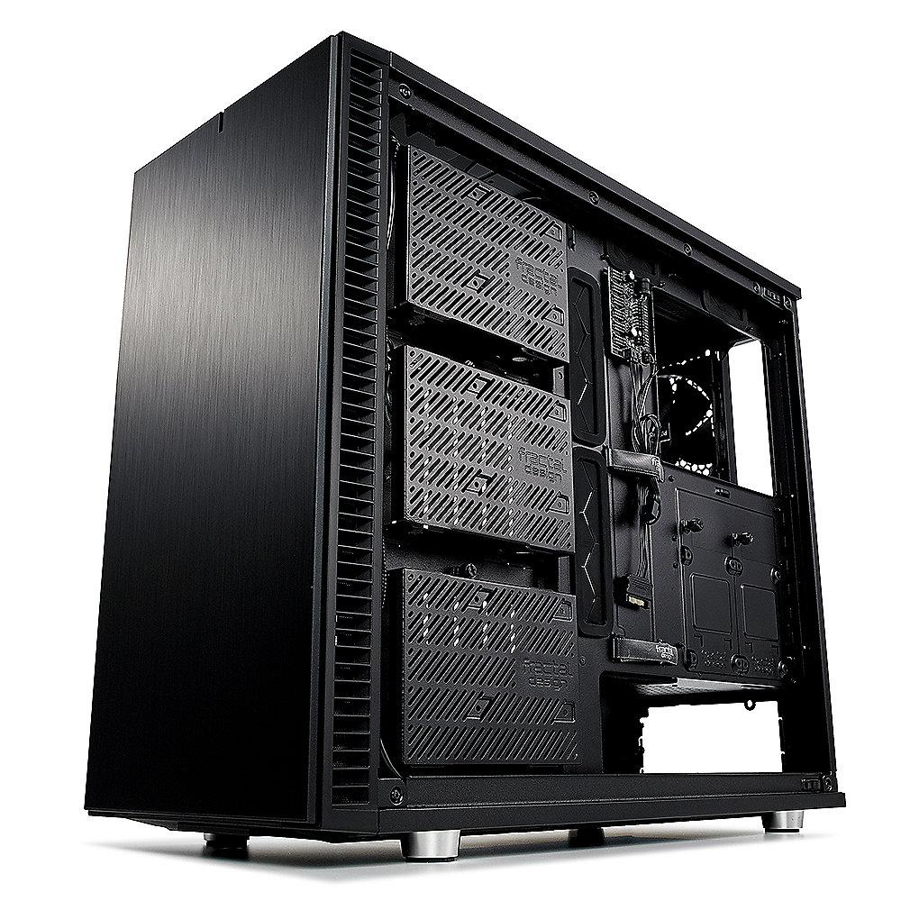 Fractal Design Define S2 USB-C Blackout TG ATX Gaming Gehäuse, schallgedämmt