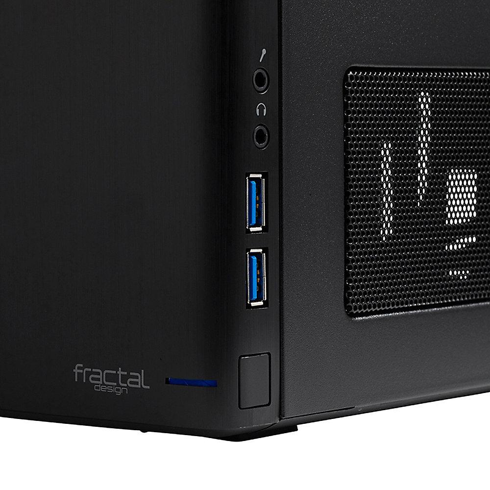 Fractal Design Gehäuse Node 304 schwarz USB3.0 mITX/DTX