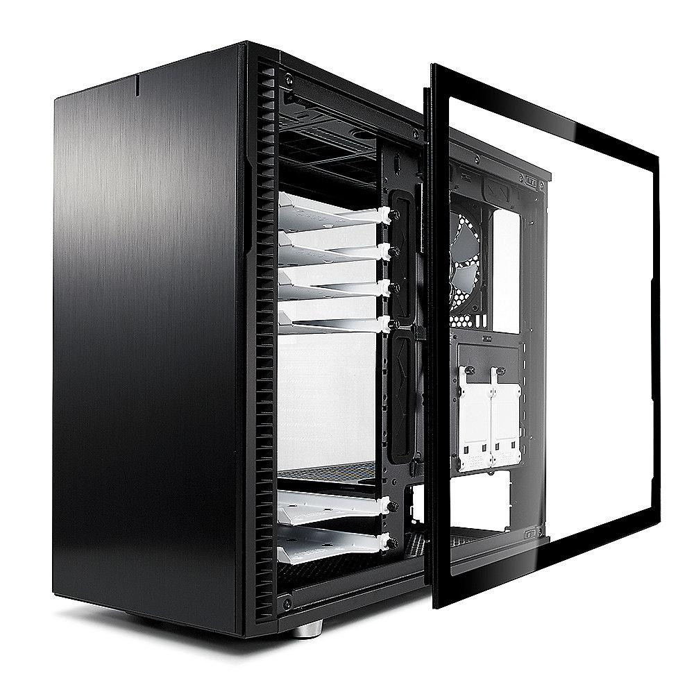 Fractal Design Tempered Glass Seitenteil für Define R6 black frame