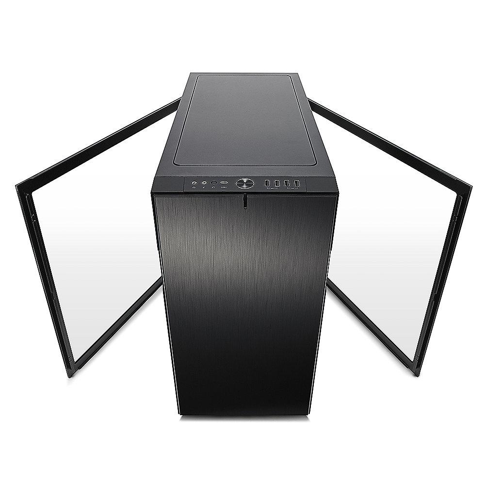 Fractal Design Tempered Glass Seitenteil für Define R6 black frame