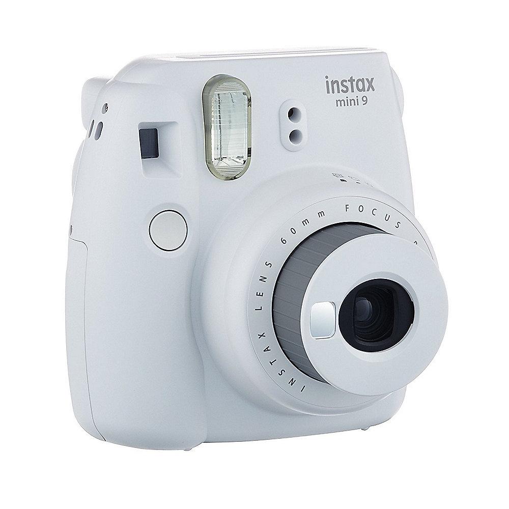Fujifilm Instax Mini 9 Sofortbildkamera rauchweiß, Fujifilm, Instax, Mini, 9, Sofortbildkamera, rauchweiß