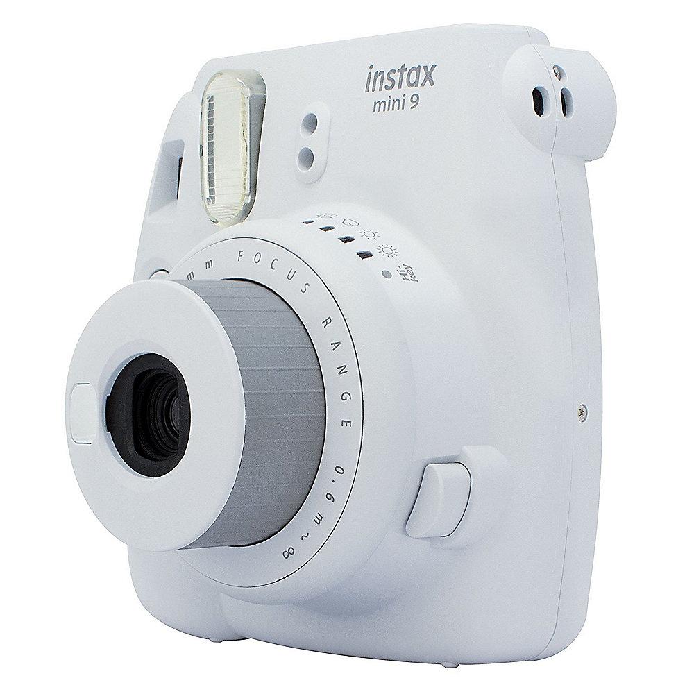 Fujifilm Instax Mini 9 Sofortbildkamera rauchweiß, Fujifilm, Instax, Mini, 9, Sofortbildkamera, rauchweiß