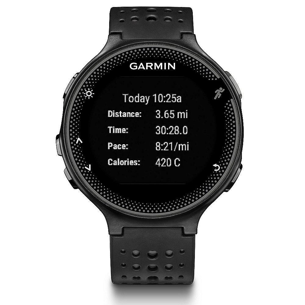 Garmin Forerunner 235 WHR Multisportuhr schwarz/grau