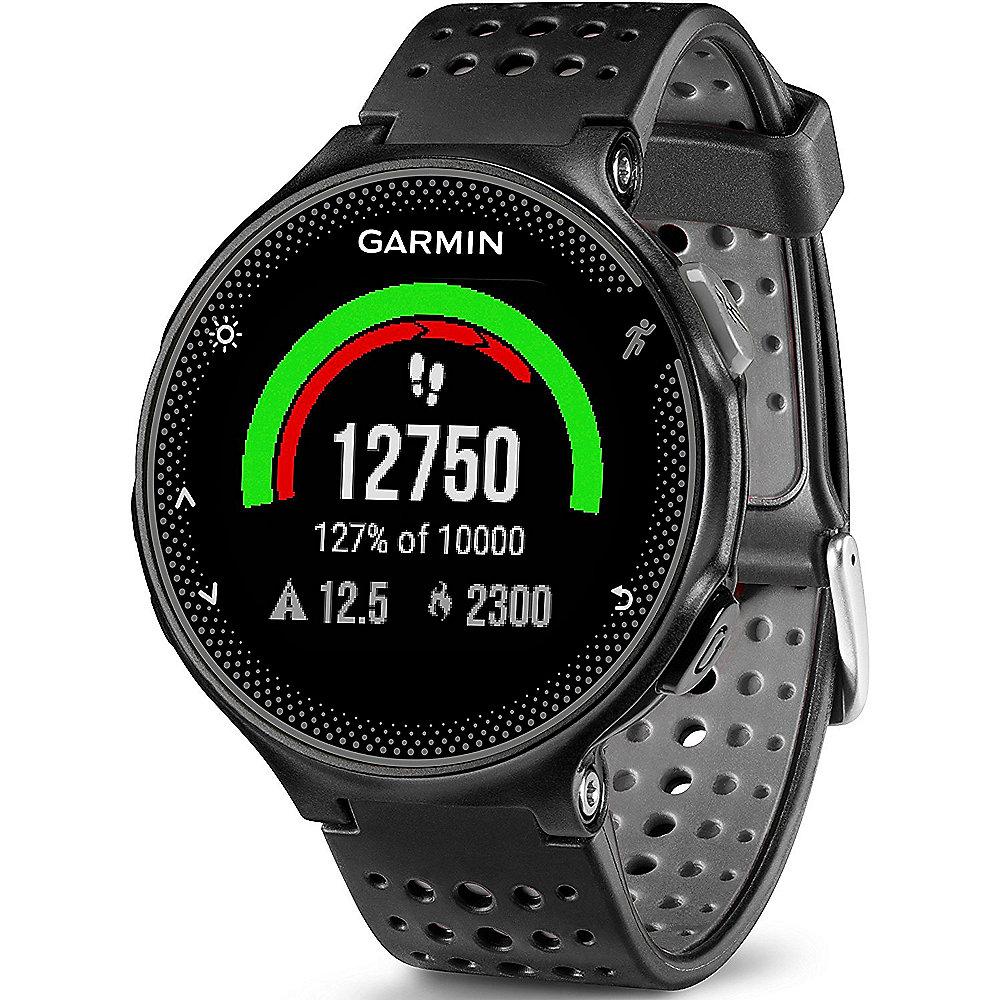 Garmin Forerunner 235 WHR Multisportuhr schwarz/grau