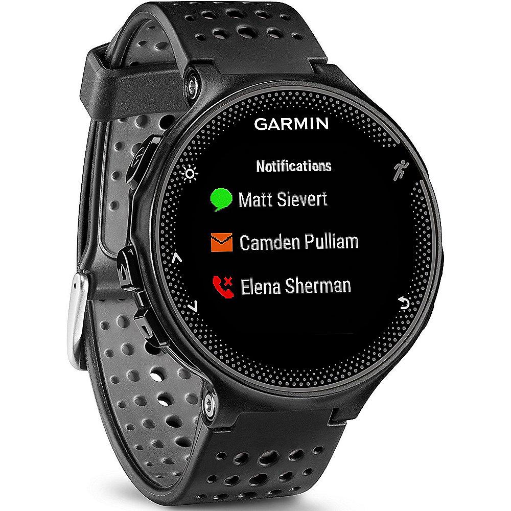 Garmin Forerunner 235 WHR Multisportuhr schwarz/grau